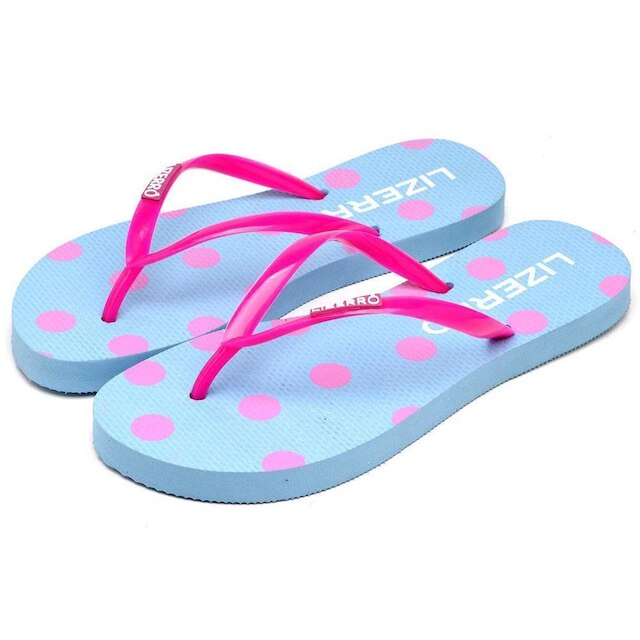 Kit 4 Pares Chinelo Lizerro Fashion Feminino