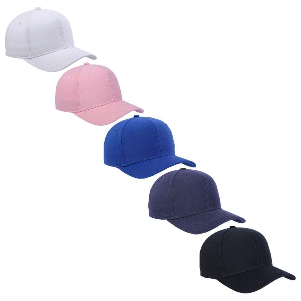 Kit 5 Boné Liso Básico Resina 6 Gomos Aba Curva Snapback Regulável Chapéu Bonés - Preto+Rosa Menor preço em Kit 5 Boné Liso Básico Resina 6 Gomos Aba Curva Snapback Regulável Chapéu Bonés - Preto+Rosa