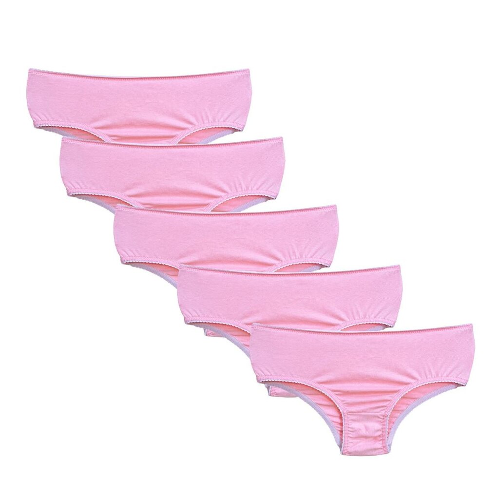Kit 5 Calcinha Infantil Criança Algodão Cotton Kids Calcinhas Menina Confortável Forro Duplo