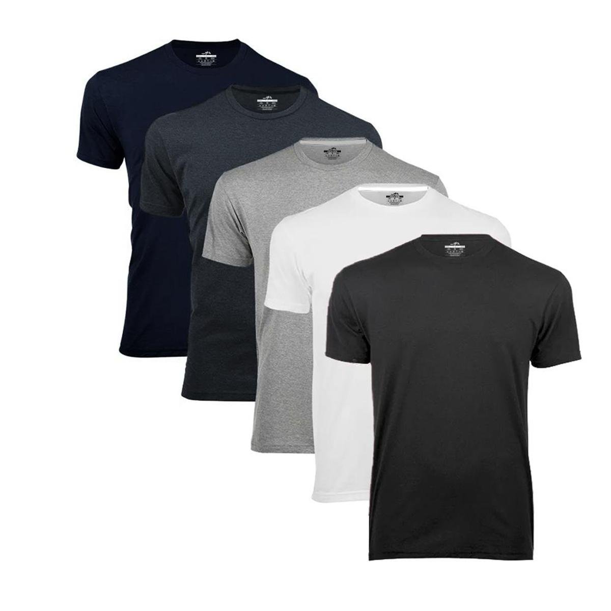 Kit 5 Camisa Masculina Polo One Slim Atacado Algodão Manga Curta Academia GG Menor preço em Kit 5 Camisa Masculina Polo One Slim Atacado Algodão Manga Curta Academia GG