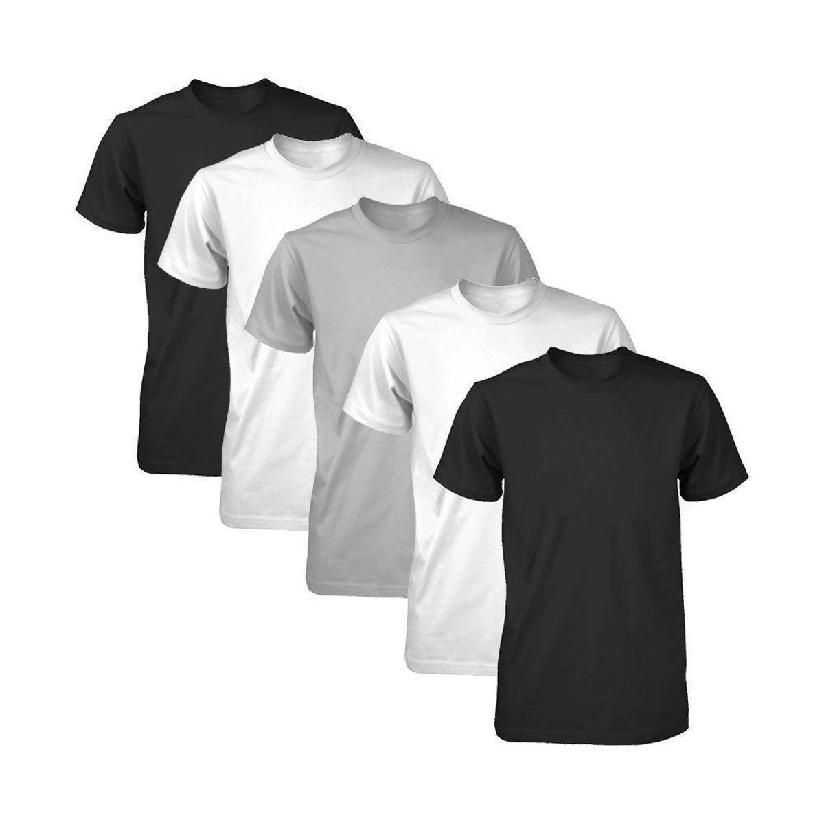 Kit 5 Camisetas Básicas Fitness Masculina Colors Light Menor preço em Kit 5 Camisetas Básicas Fitness Masculina Colors Light