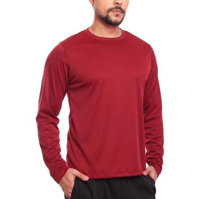 Kit 5 Camisetas Masculinas Proteção Uv Dry Manga Longa