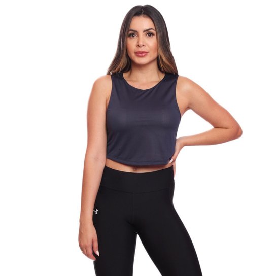 Kit 5 Cropped Good Look Regata Cavado Dry Proteção Solar UV Feminino