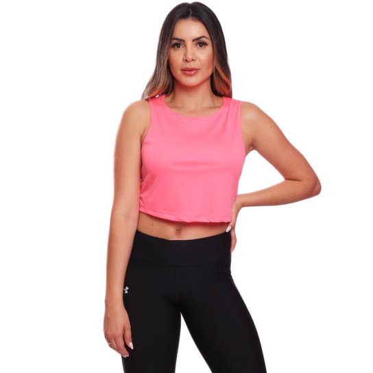 Kit 5 Cropped Good Look Regata Cavado Dry Proteção Solar UV Feminino