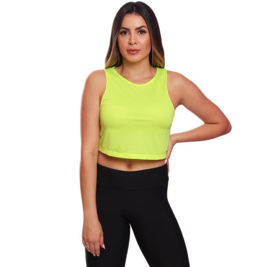 Kit 5 Cropped Good Look Regata Cavado Dry Proteção Solar UV Feminino