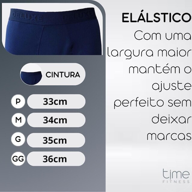 Kit 5 Cuecas Boxer Masculina Microfibra Box Original Elástico Conforto