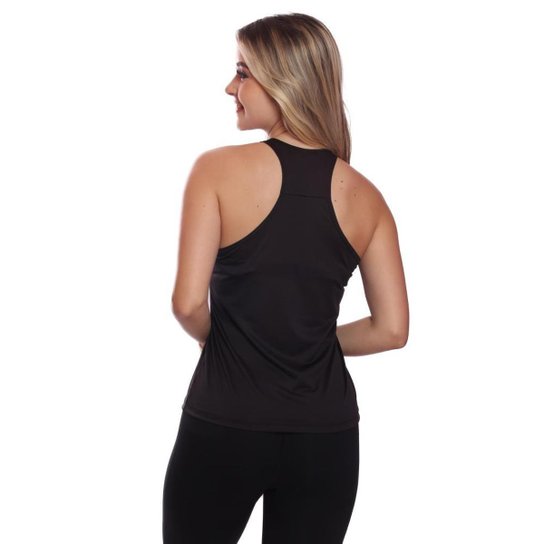 Kit 5 Regata Nadador Feminina Dry Proteção Solar UV Fitness Academia Treino Blusinha Regatas