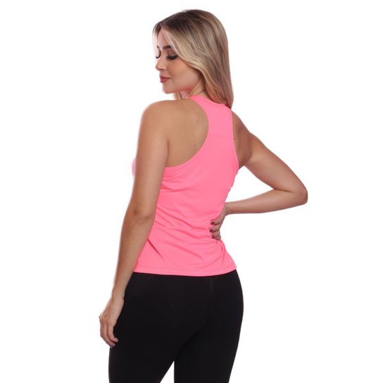 Kit 5 Regata Nadador Feminina Dry Proteção Solar UV Fitness Academia Treino Blusinha Regatas