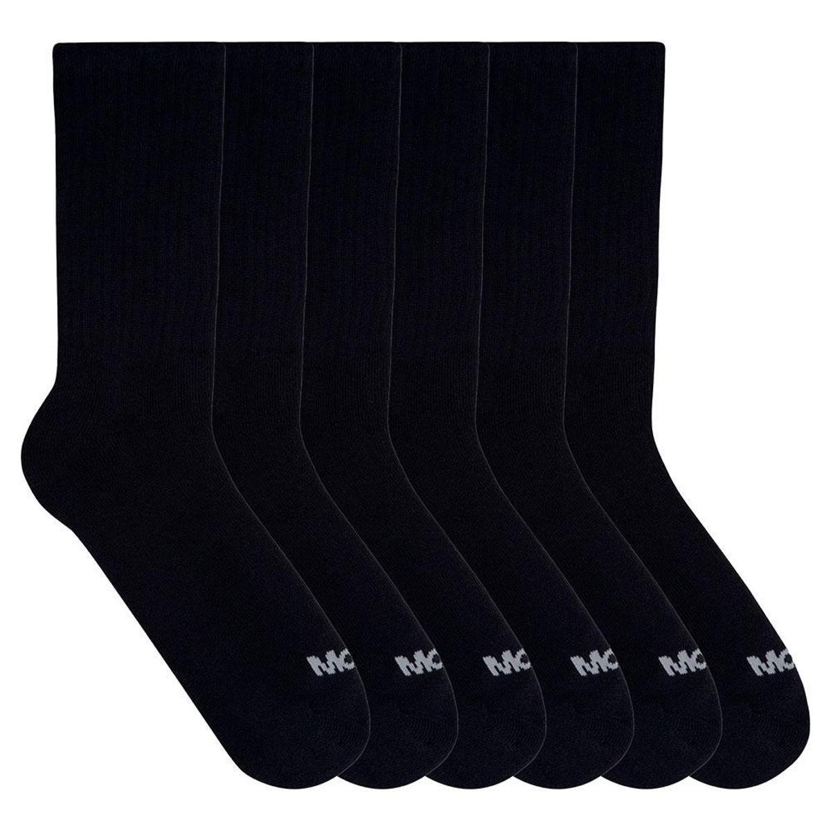 Kit 6 meias mash esportiva cano longo masculina 211.04 Menor preço em Kit 6 meias mash esportiva cano longo masculina 211.04