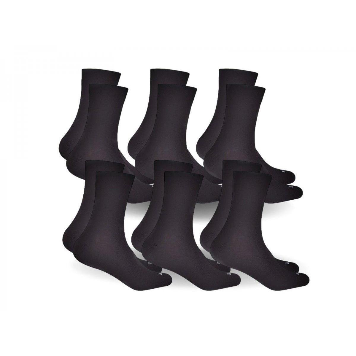 Kit 6 Pares de Meias Cano Longo Preta Masculina Adulto - Hoahi Menor preço em Kit 6 Pares de Meias Cano Longo Preta Masculina Adulto - Hoahi