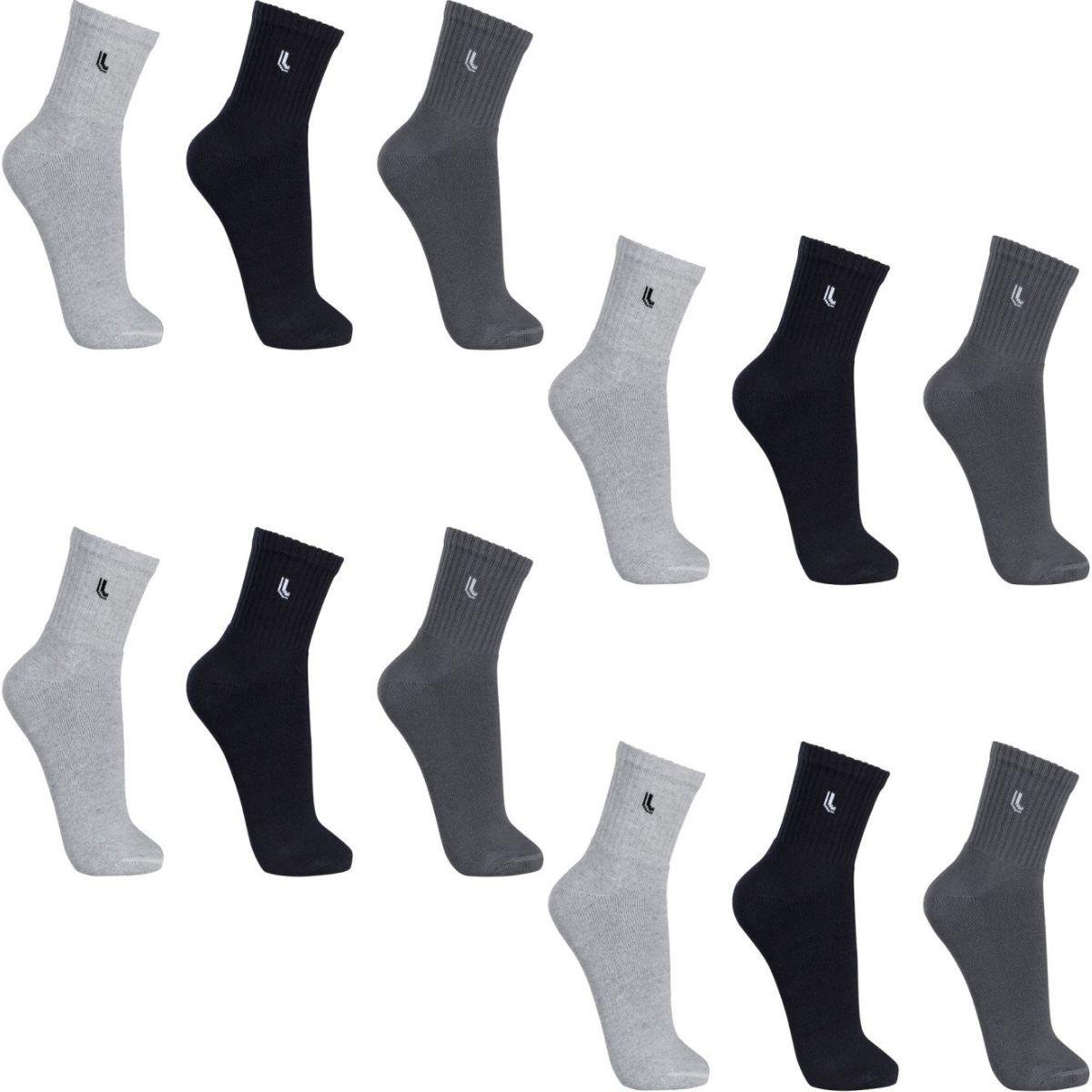 Kit 6 Pares De Meias Lupo Esporte Cano Médio Algodão Masculina Menor preço em Kit 6 Pares De Meias Lupo Esporte Cano Médio Algodão Masculina