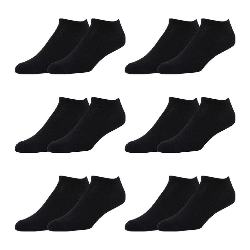 Kit 6 Pares de Meias Masculina Soquete 37/44