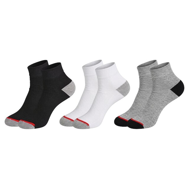 Kit 6 Pares Meia Esportiva Cano Curto Tecido Tecnológico Atoalhado Confortável Toque Macio Up 5186