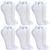 Kit 6 Pares Meias Algodão Sport Cano Curto Lupo Original - Branco