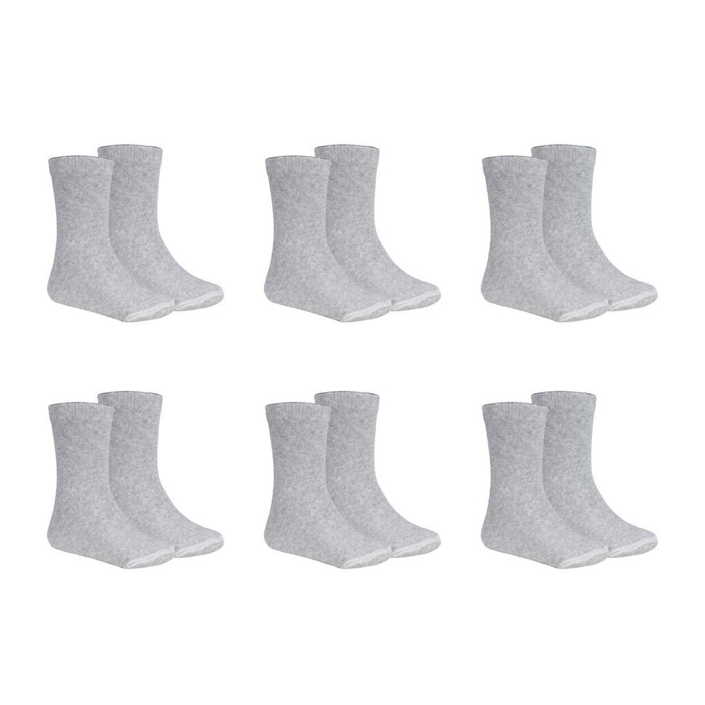 Kit 6 Pares Meias Infantil Menino Algodao Confortavel Dallf