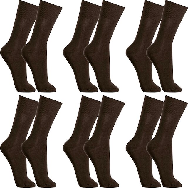 Kit 6 Pares Meias Lupo Social Masculina Meia Algodão Cano Alto Longo Atacado Original 1210