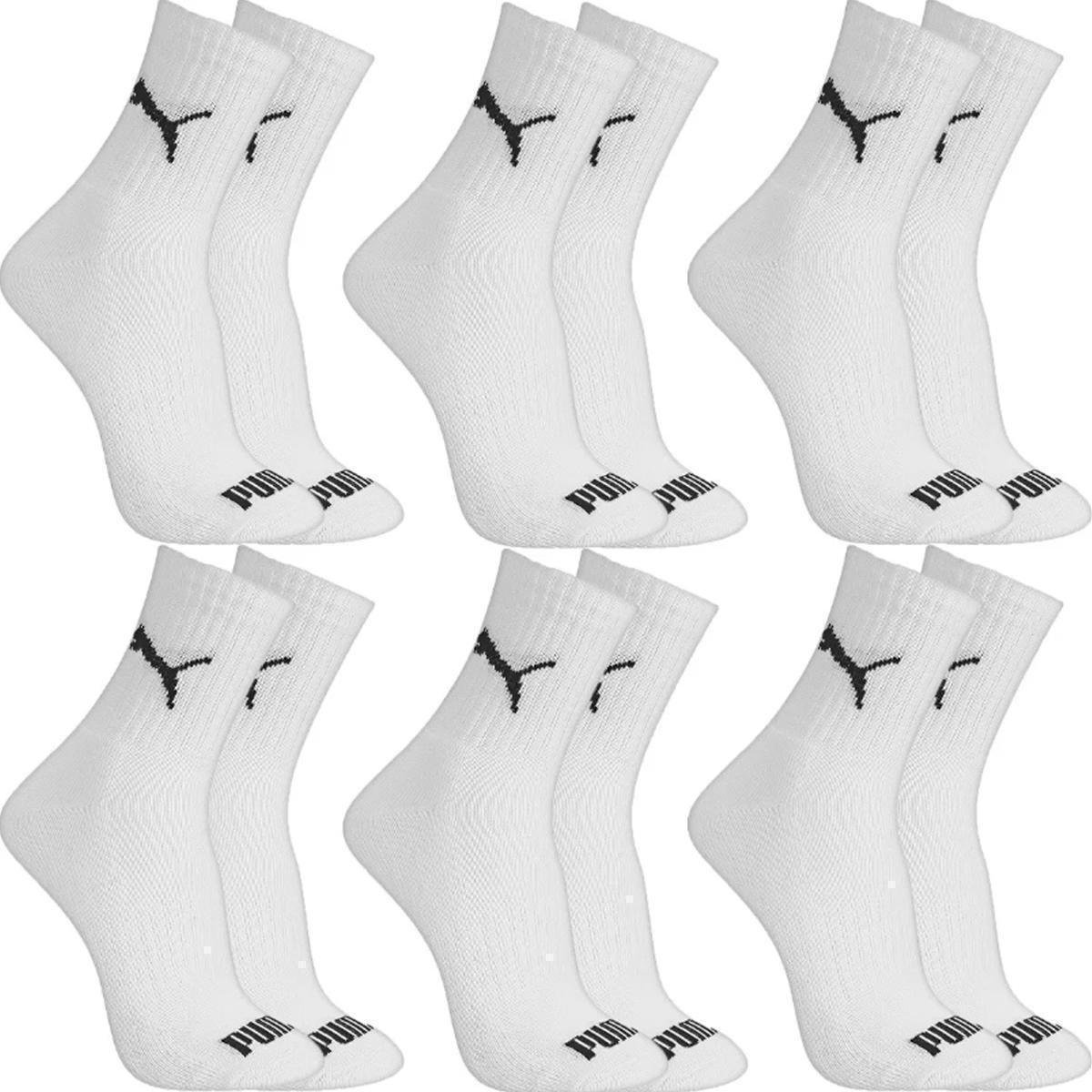 Kit 6 Pares Meias Puma Cano Médio Algodão Meia Atoalhada Adulto Masculino Feminino Original Menor preço em Kit 6 Pares Meias Puma Cano Médio Algodão Meia Atoalhada Adulto Masculino Feminino Original