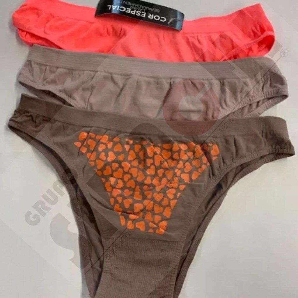 KIT 9 CALCINHAS BIQUINI TRIFIL AF C04404