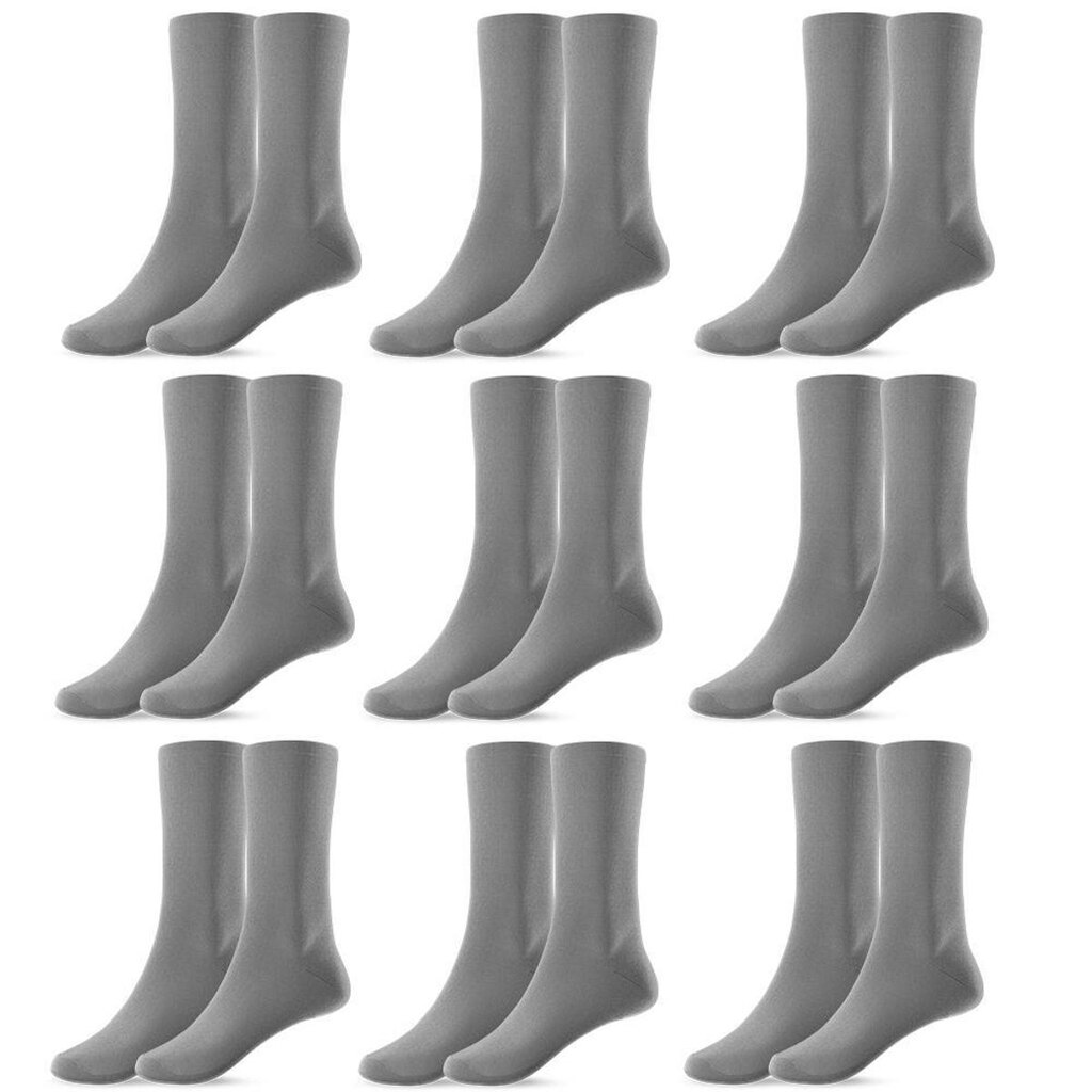 Kit 9 Pares de Meias Masculina Cano Alto 37/44