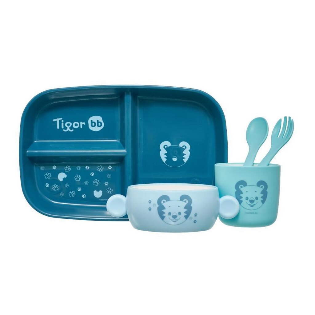 Kit Alimentação Pacific 5PCS Tigor T Tigre Happy Pilot Azul