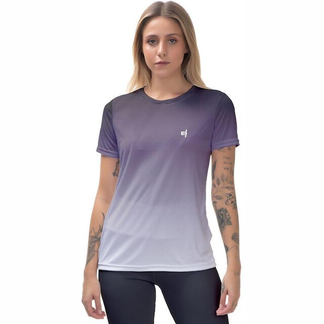 Kit Blusa Feminina estampada Regata fitness Camkiseta confortável caminhada Academia
