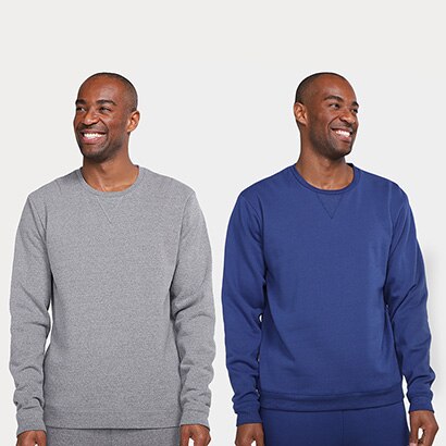 Kit Blusa Moletom Gonew Detalhe Rib Masculino - 2 Peças - Masculino