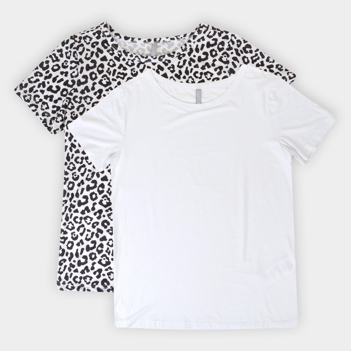 Kit Blusas Avanzi Gola Careca 2 Peças Feminina - Branco+Marrom é ruim? Kit Blusas Avanzi Gola Careca 2 Peças Feminina - Branco+Marrom é boa?