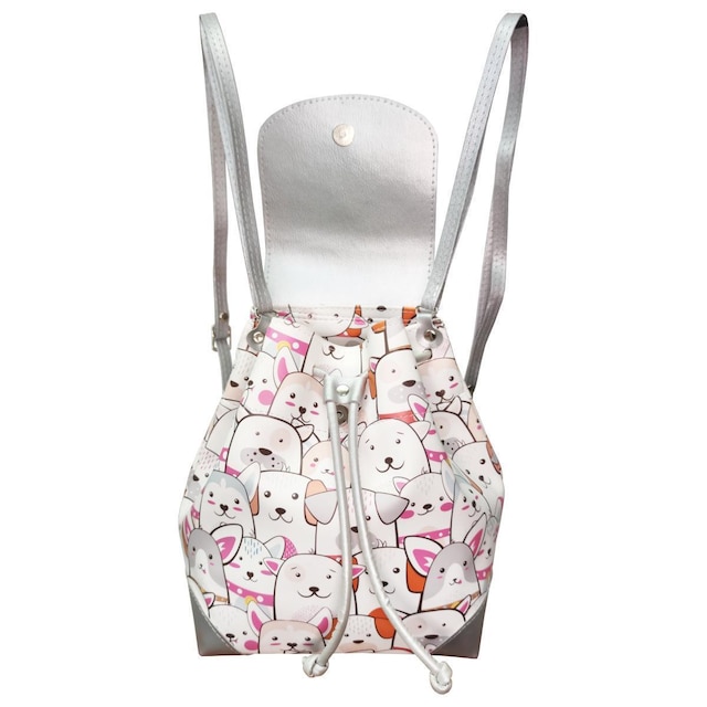 Kit Bolsa Chinelo Infantil Juvenil Cachorro Magicc Bolsas