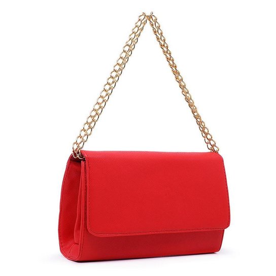 Kit Bolsa Feminina Clutch + Carteira Festa Cm Shoes