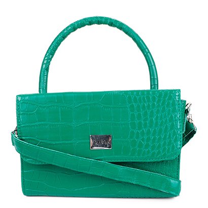 Kit Bolsa Pien Mini Bag Croco Pequena + Carteira Feminina - Feminino