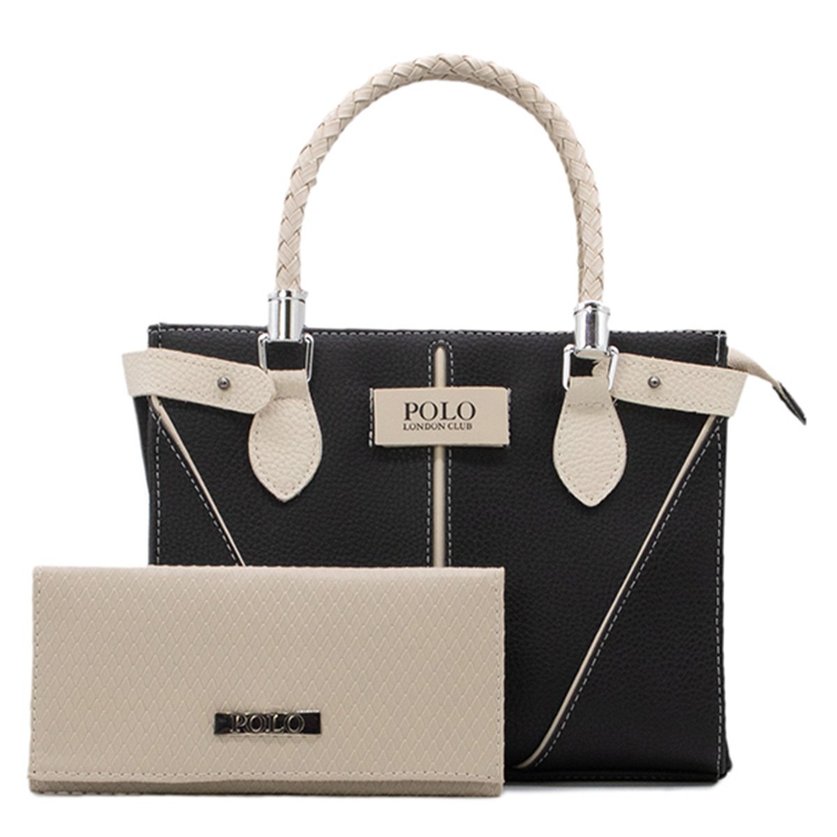 Kit Bolsa Polo London Club Tote Pequena + Carteira Feminina - Preto é ruim? Kit Bolsa Polo London Club Tote Pequena + Carteira Feminina - Preto é boa?