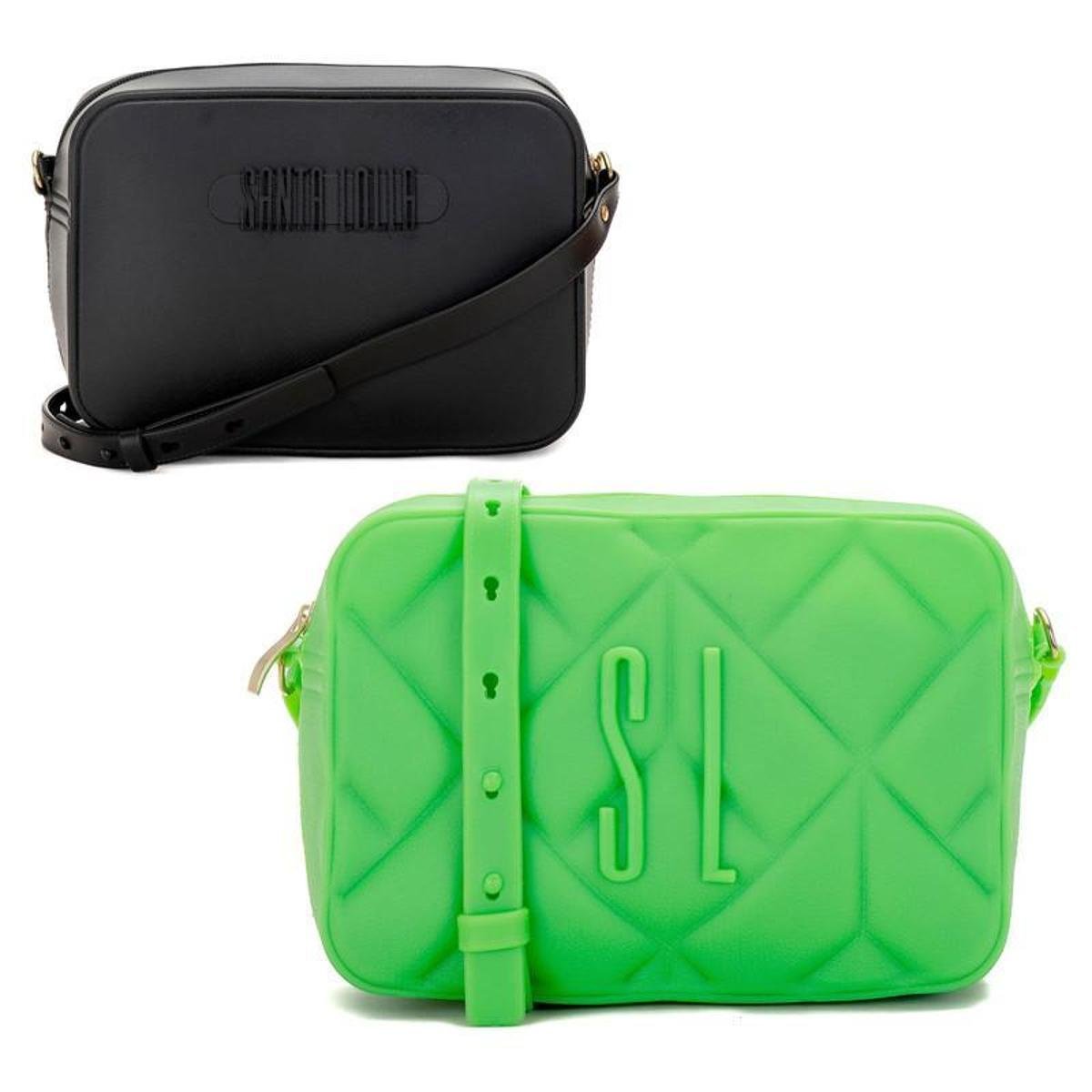 Kit Bolsas Santa SL Lola Feminina Tiracolo Trisse Blogueira Colors Menor preço em Kit Bolsas Santa SL Lola Feminina Tiracolo Trisse Blogueira Colors