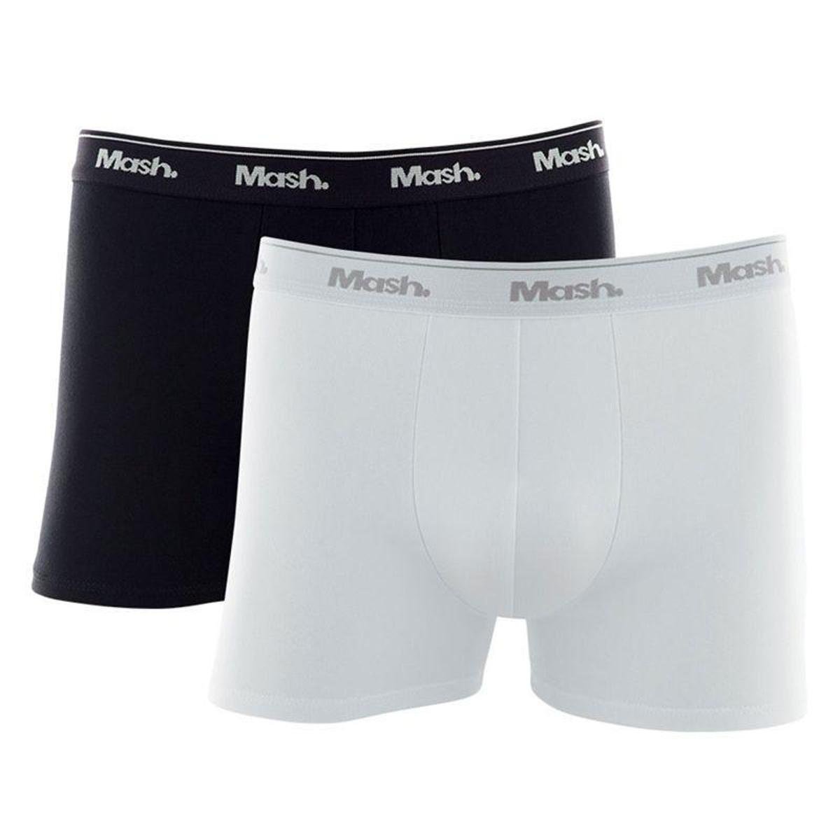 Kit C/ 2 Cuecas Mash Boxer Cotton - 110.04 Menor preço em Kit C/ 2 Cuecas Mash Boxer Cotton - 110.04