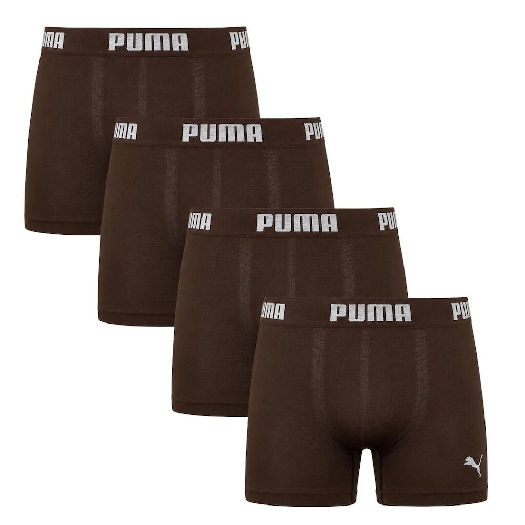 Kit C/ 4 Cueca Boxer Masculina Puma Seamless