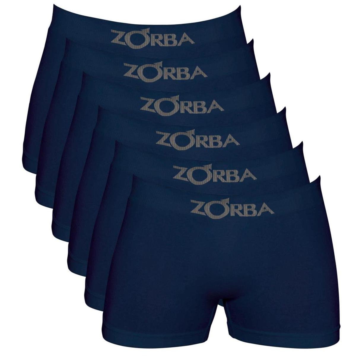 Kit c/ 6 Cuecas Zorba Boxer Seamless - Azul é ruim? Kit c/ 6 Cuecas Zorba Boxer Seamless - Azul é boa?