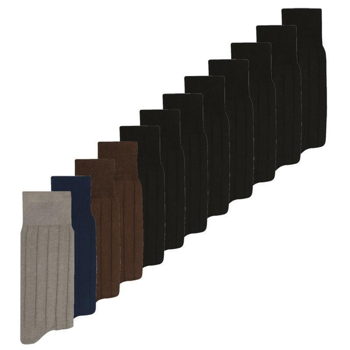 Kit c/12 Pares Meia Social Mash 100% Algodão Canelada Masculina Menor preço em Kit c/12 Pares Meia Social Mash 100% Algodão Canelada Masculina