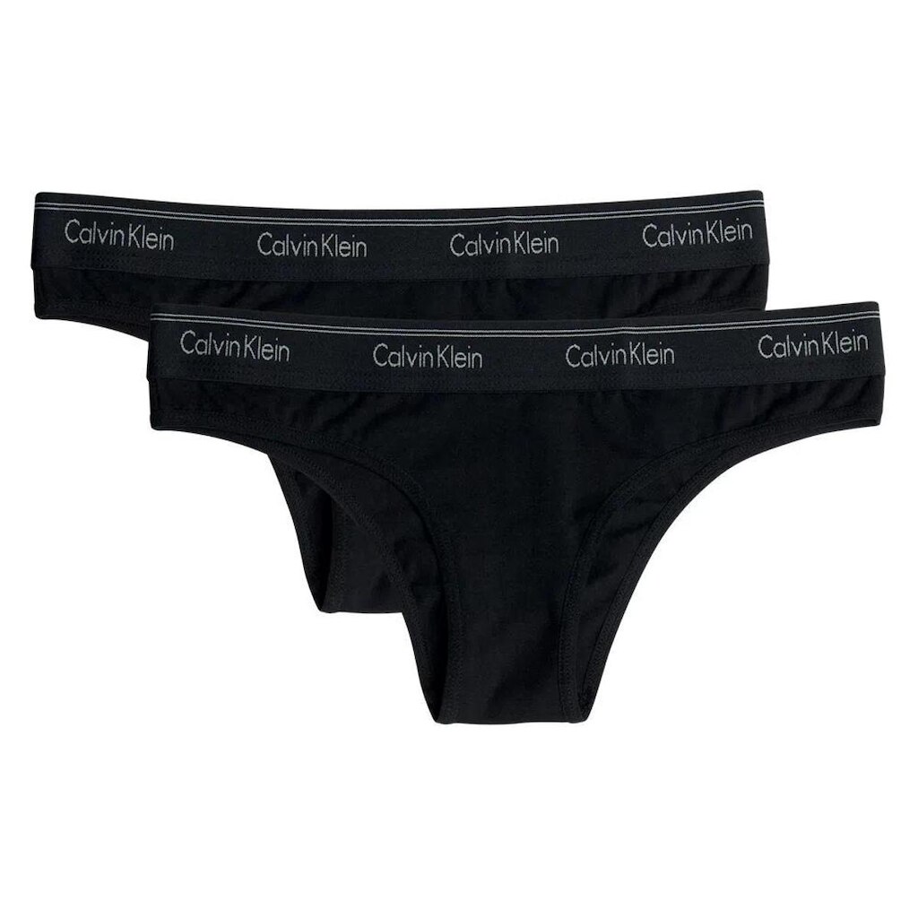 Kit c/2 Calcinhas Tanga Calvin Klein Cotton C41.01