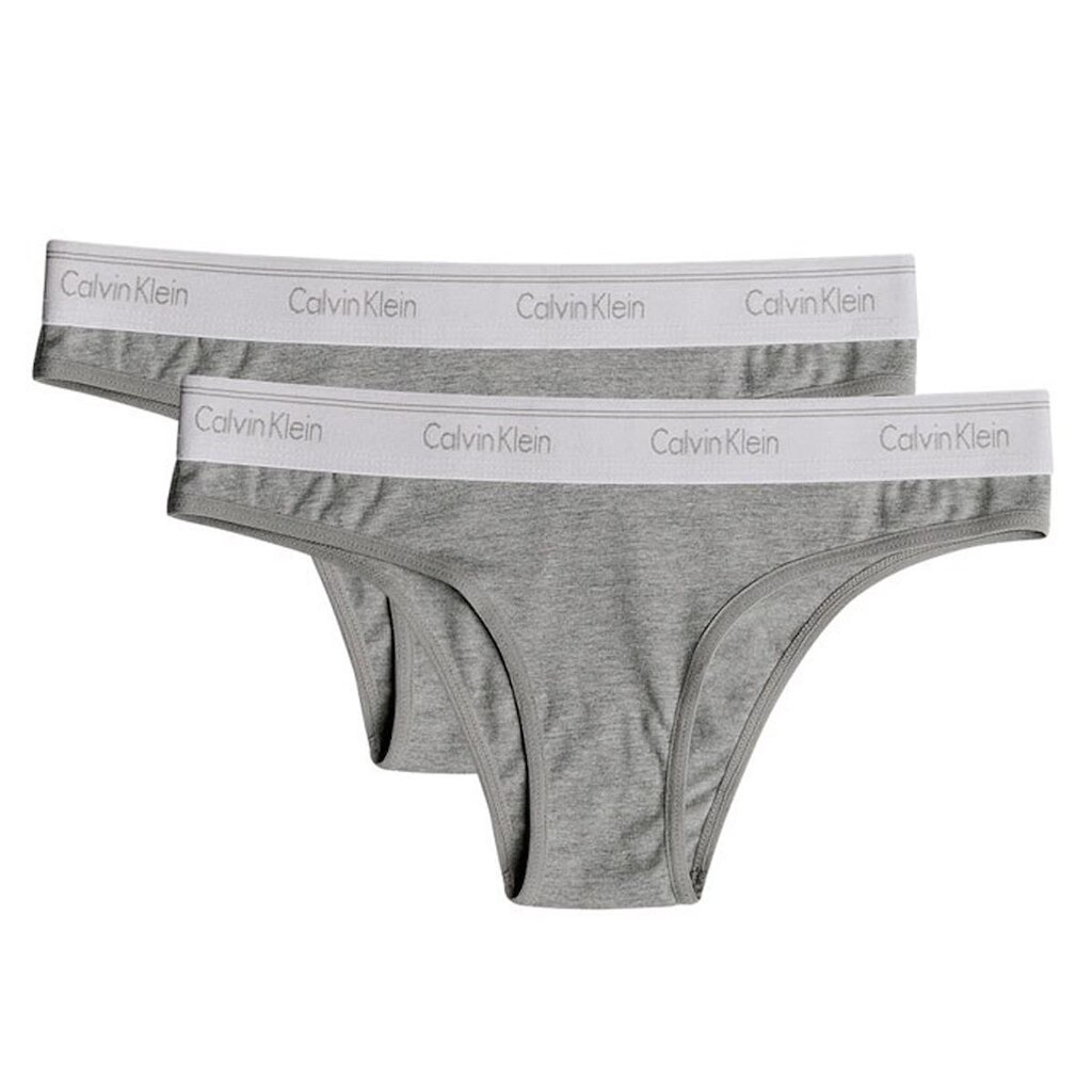 Kit c/2 Calcinhas Tanga Calvin Klein Cotton C41.01