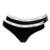 Kit c/2 Calcinhas Tanga Calvin Klein Mini Modern Cotton Preto/Preto Luc34 - Preto+Branco