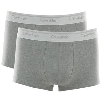 Kit c/2 Cuecas Calvin Klein Low Rise Trunk Cotton - C11.02