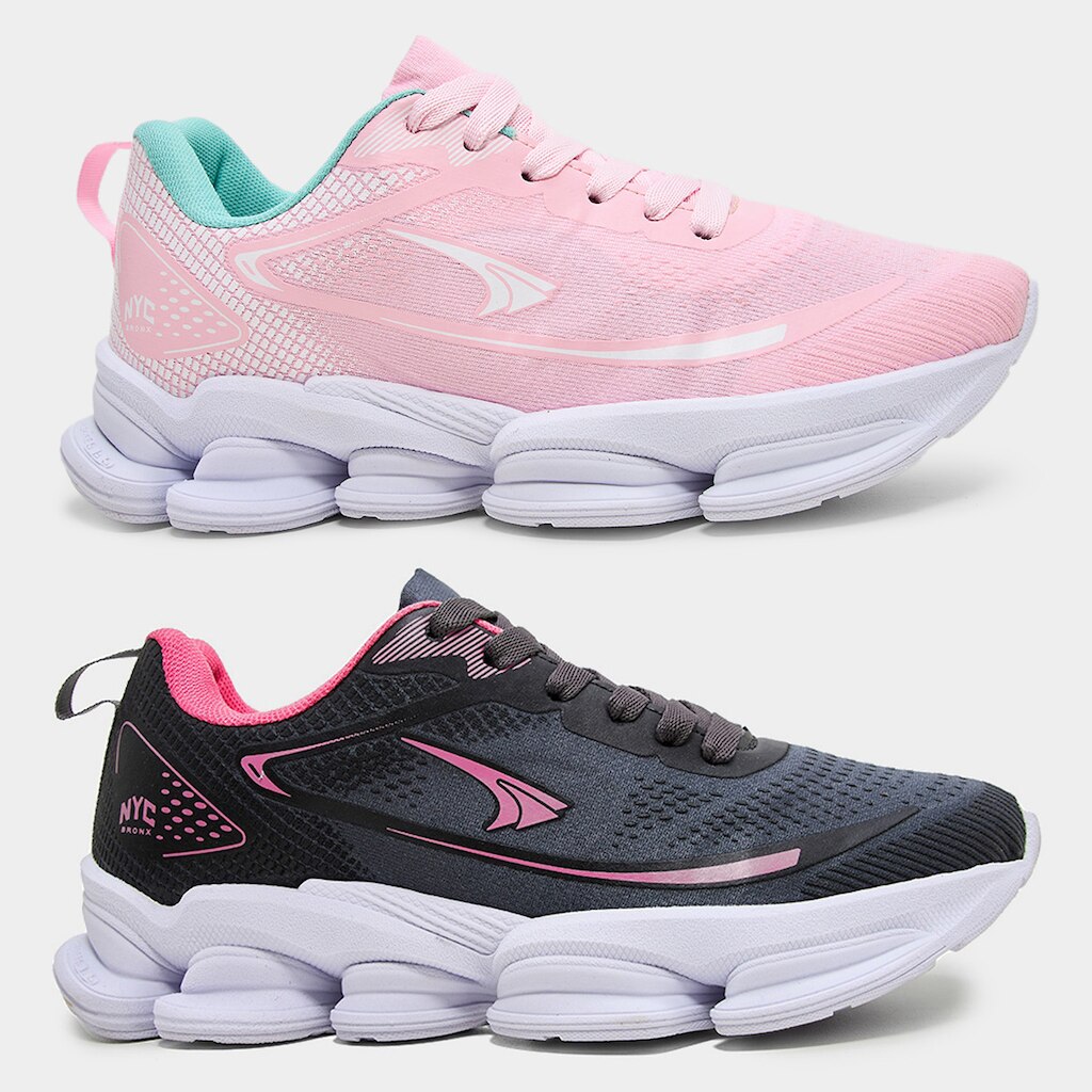 Kit c/2 Tênis Tryon Feminino
