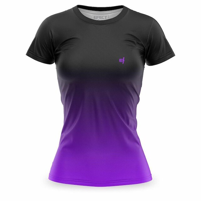 Kit Calça Legging Cós Alto Blusa Feminina Academia Degrade Moda Fitness Caminhada Pilates Treino