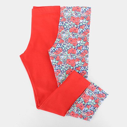 Kit Calça Legging Infantil Candy Kids Peluciado 2 Peças - Feminino