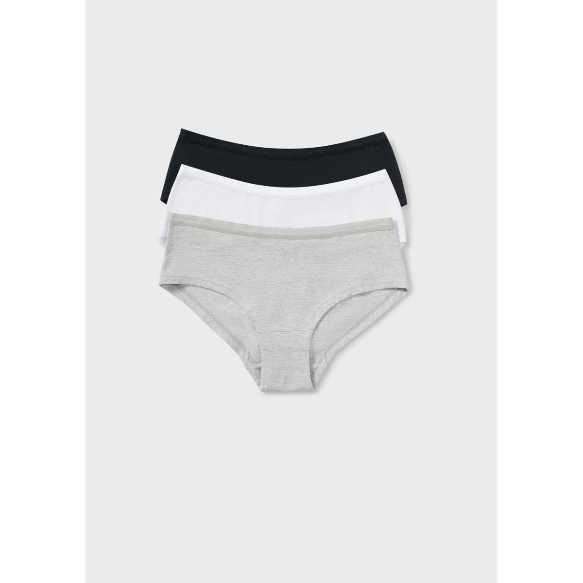 Kit Calcinha Básica Hering Caleçon Em Algodão 3 Peças Menor preço em Kit Calcinha Básica Hering Caleçon Em Algodão 3 Peças