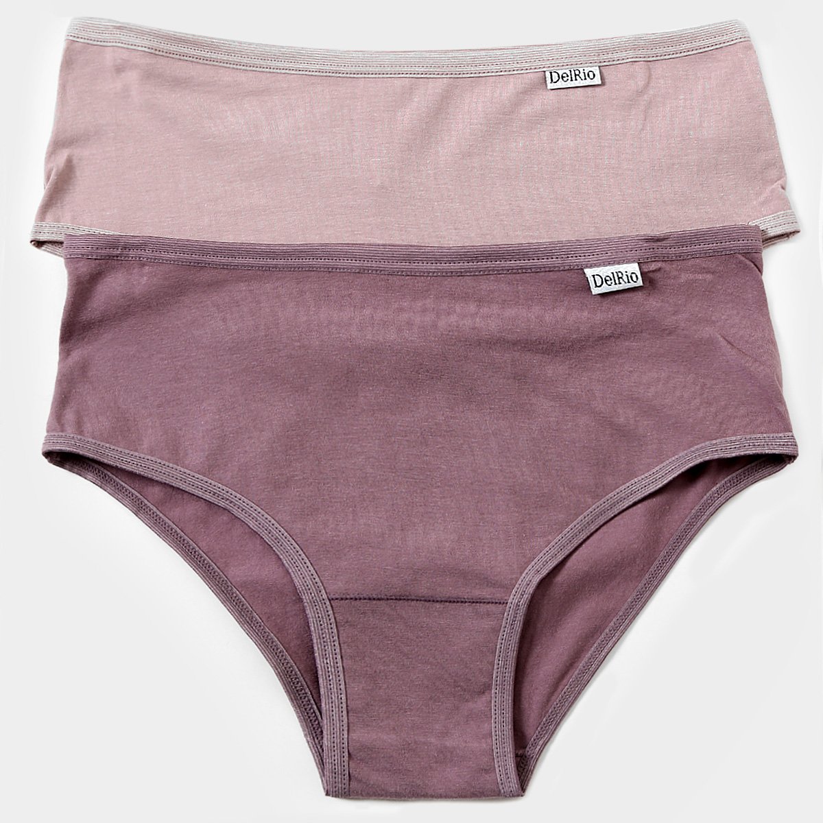Kit Calcinha Del Rio Comfort c/ 2 Peças - Violeta+Rosa é ruim? Kit Calcinha Del Rio Comfort c/ 2 Peças - Violeta+Rosa é boa?