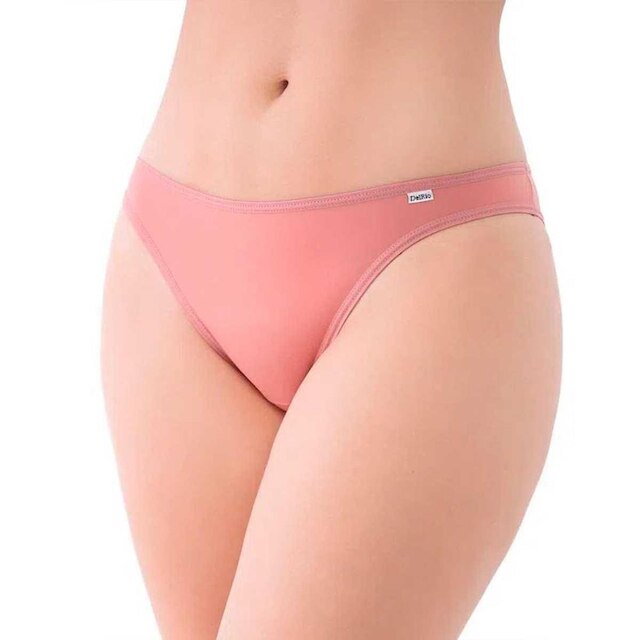 Kit Calcinha Del Rio Feminina 3 Peças Tanga