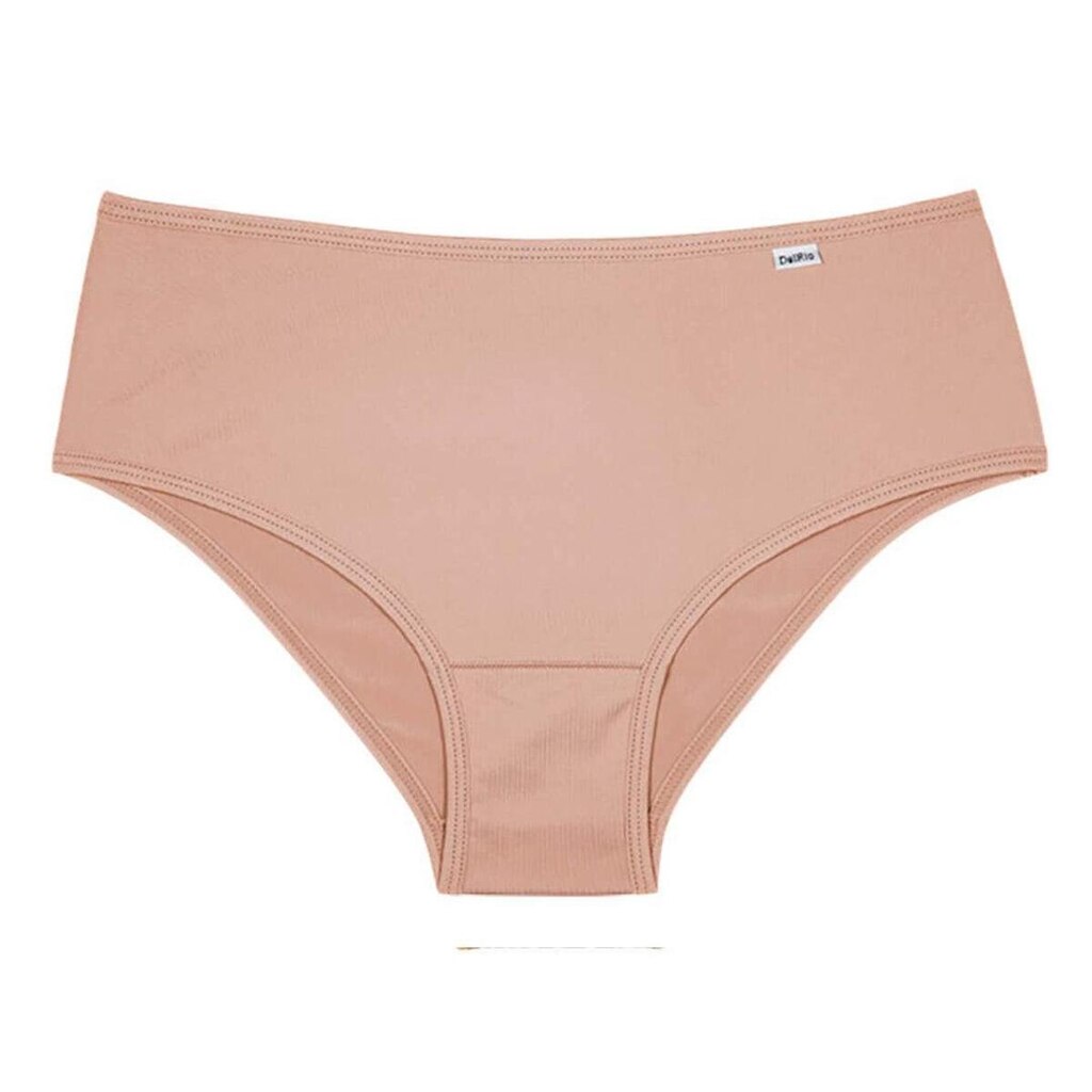 Kit Calcinha Del Rio Feminina Microfibra 2 Peças Cós Largo