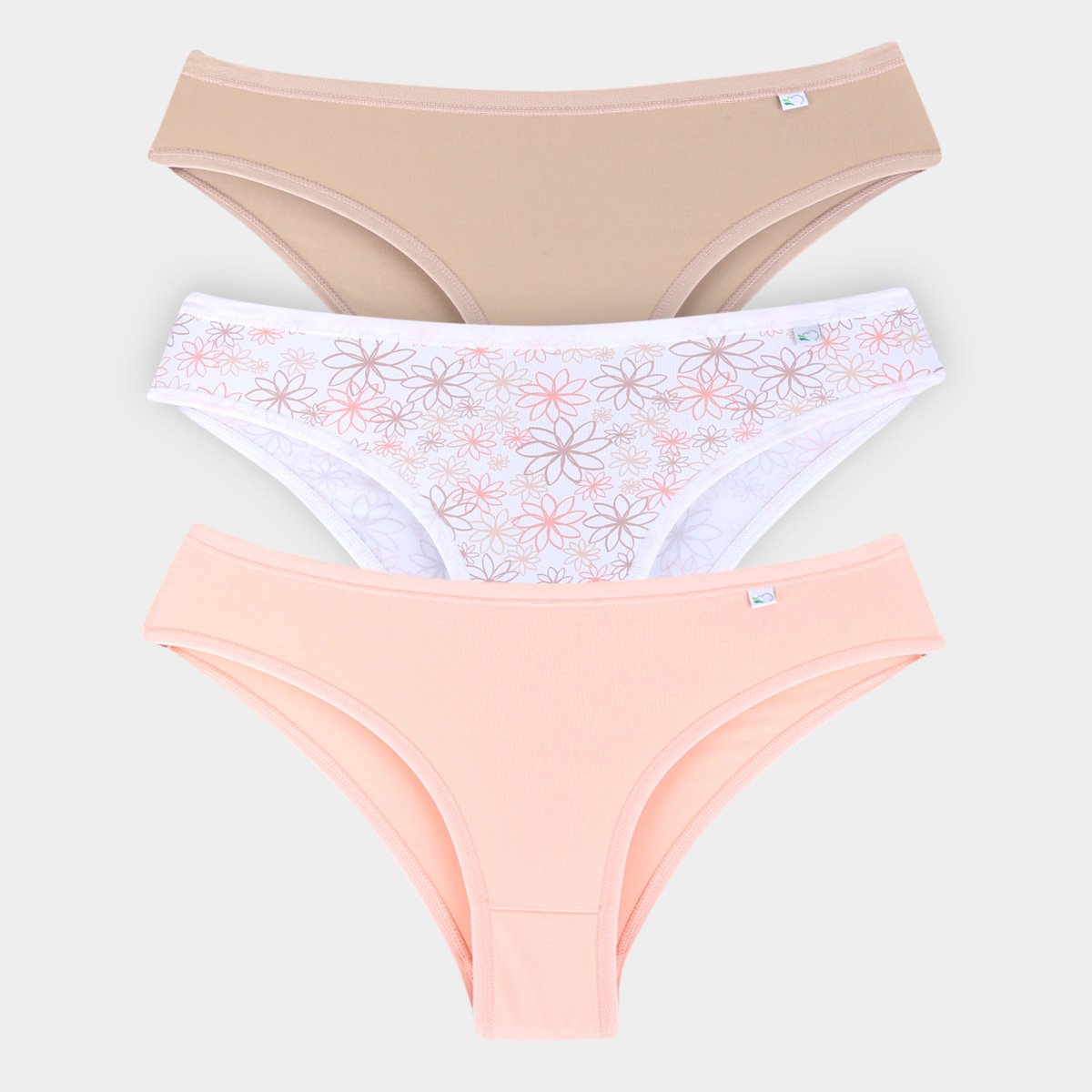 Kit Calcinha Delcotton Microfibra 3 Peças - Rosa+Bege é ruim? Kit Calcinha Delcotton Microfibra 3 Peças - Rosa+Bege é boa?