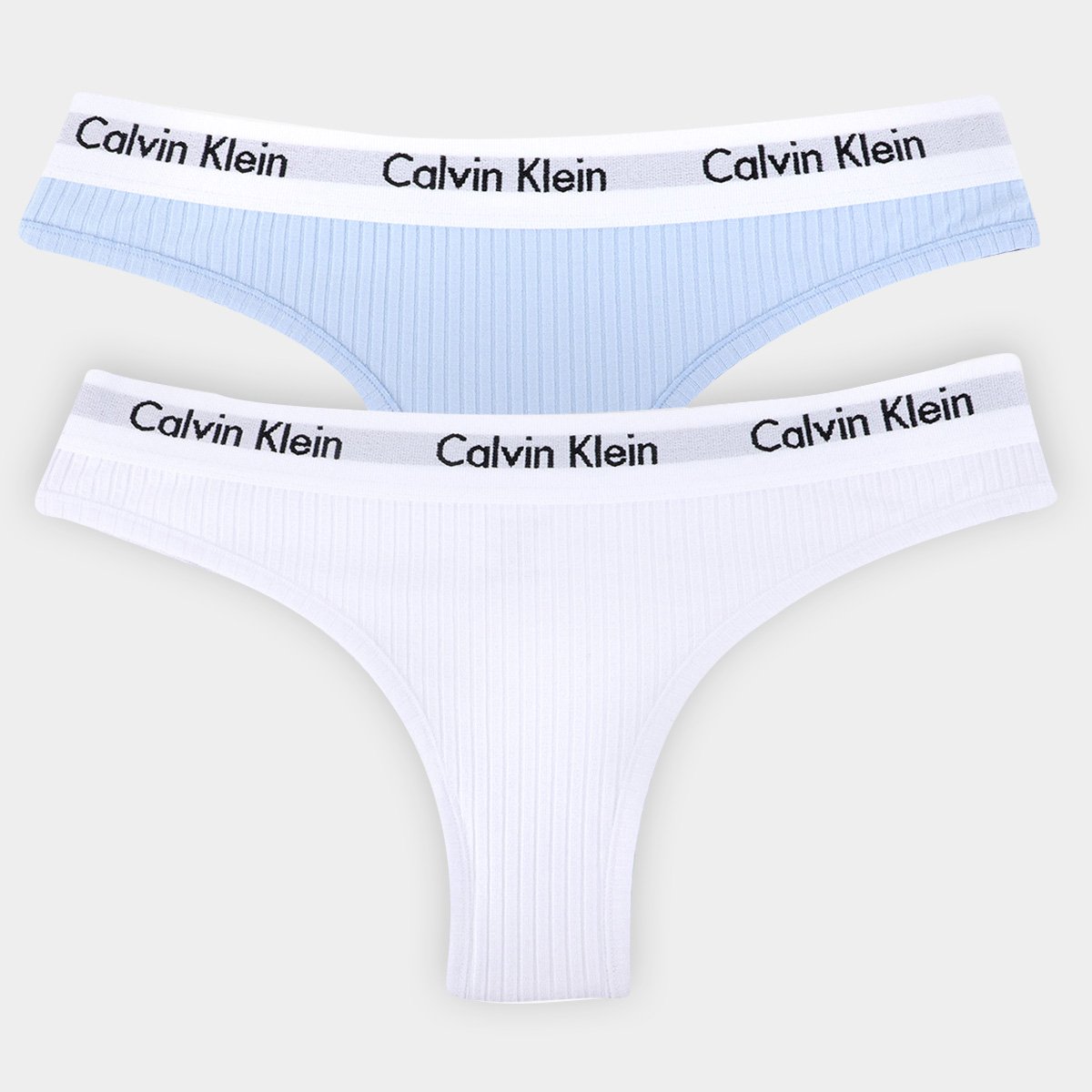 Kit Calcinha Fio Dental Calvin Klein Caneladas Visco 2 Peças - Branco+Roxo é ruim? Kit Calcinha Fio Dental Calvin Klein Caneladas Visco 2 Peças - Branco+Roxo é boa?