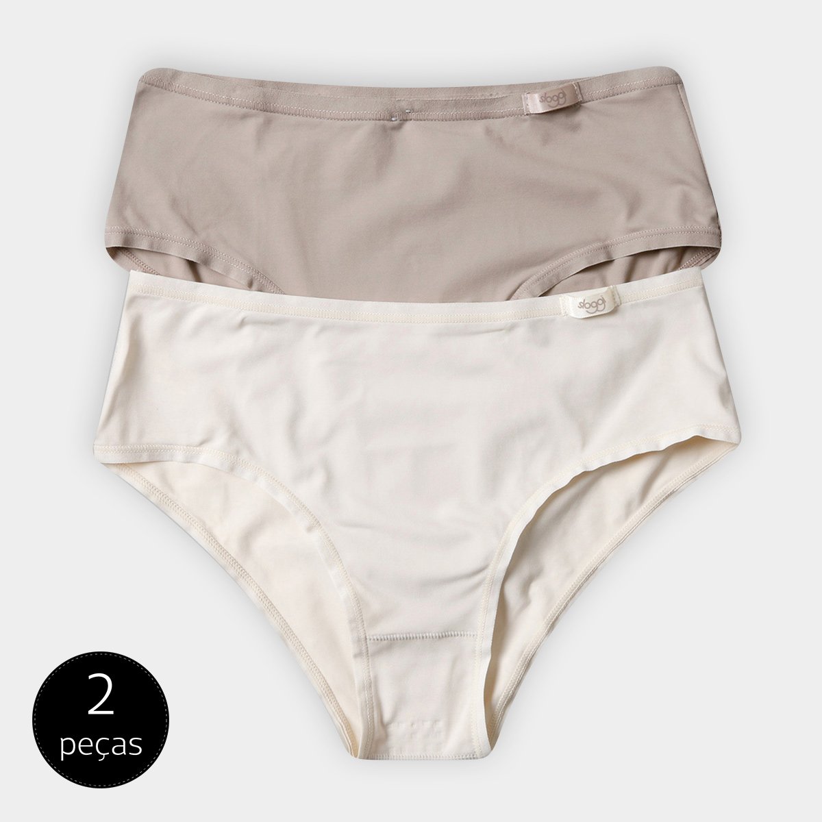 Kit Calcinha Sloggi Média Classic 2 Peças Menor preço em Kit Calcinha Sloggi Média Classic 2 Peças